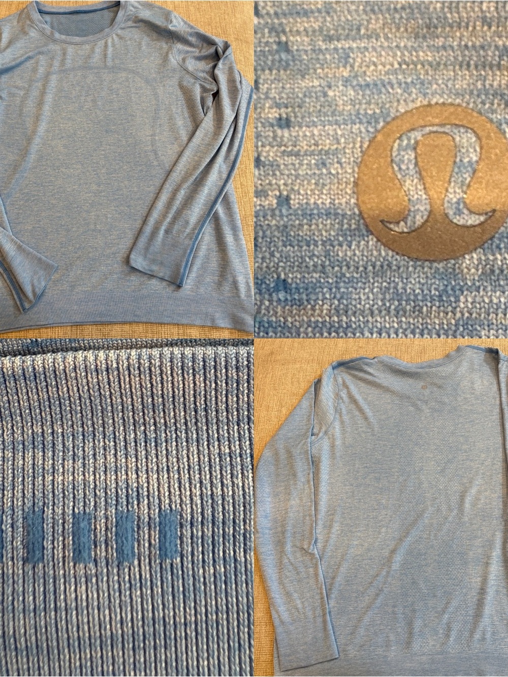 Lululemon Blue Long Sleeve Top